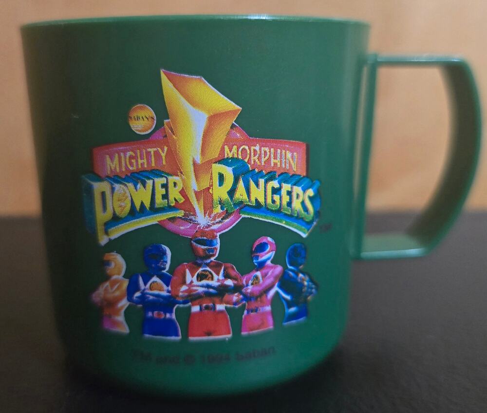1994 Saban Mighty Morphin Power Rangers Green Cup